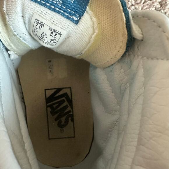 Vans Dark Teal, Old Skool, High Top Sneakers- 7M/8.5W - Picture 3 of 9